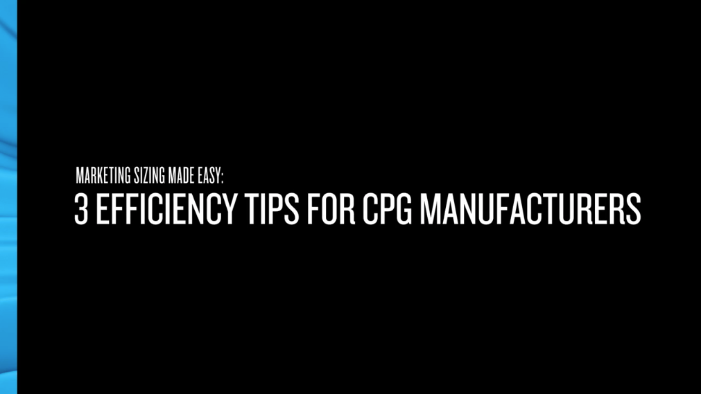 CPG Market Sizing