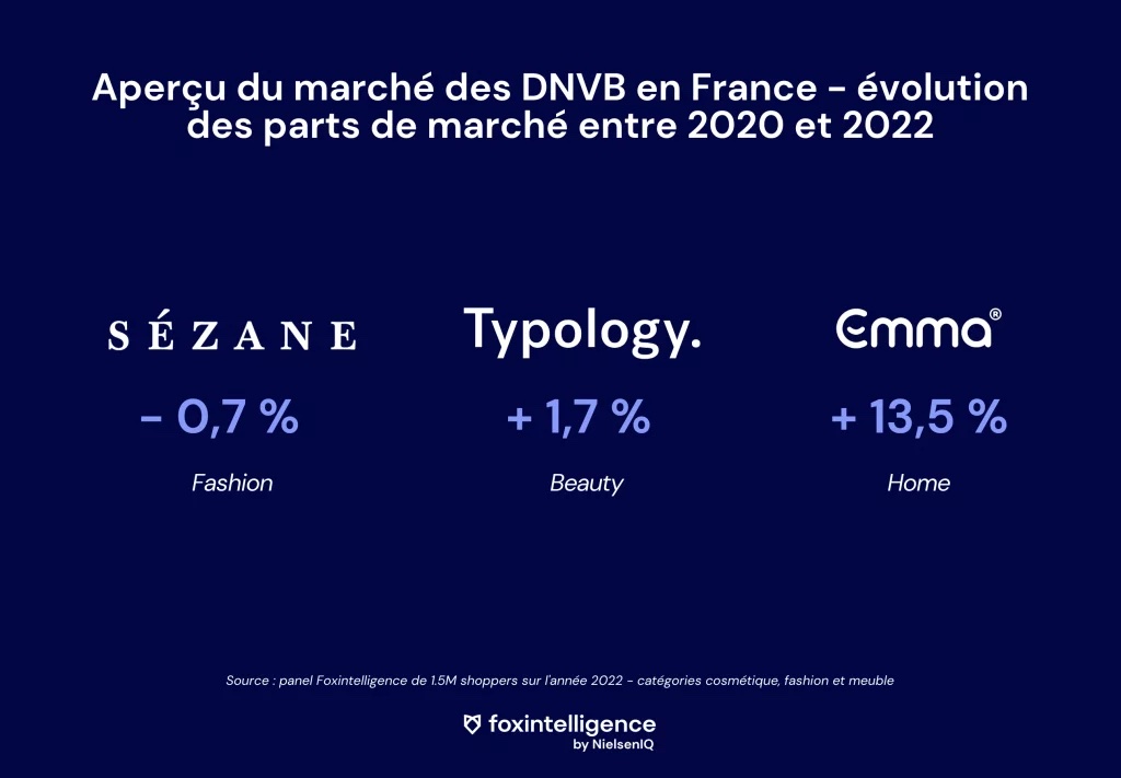 Image intégrée 2 pour Quel avenir pour les DNVB ? Étude de marché et insights