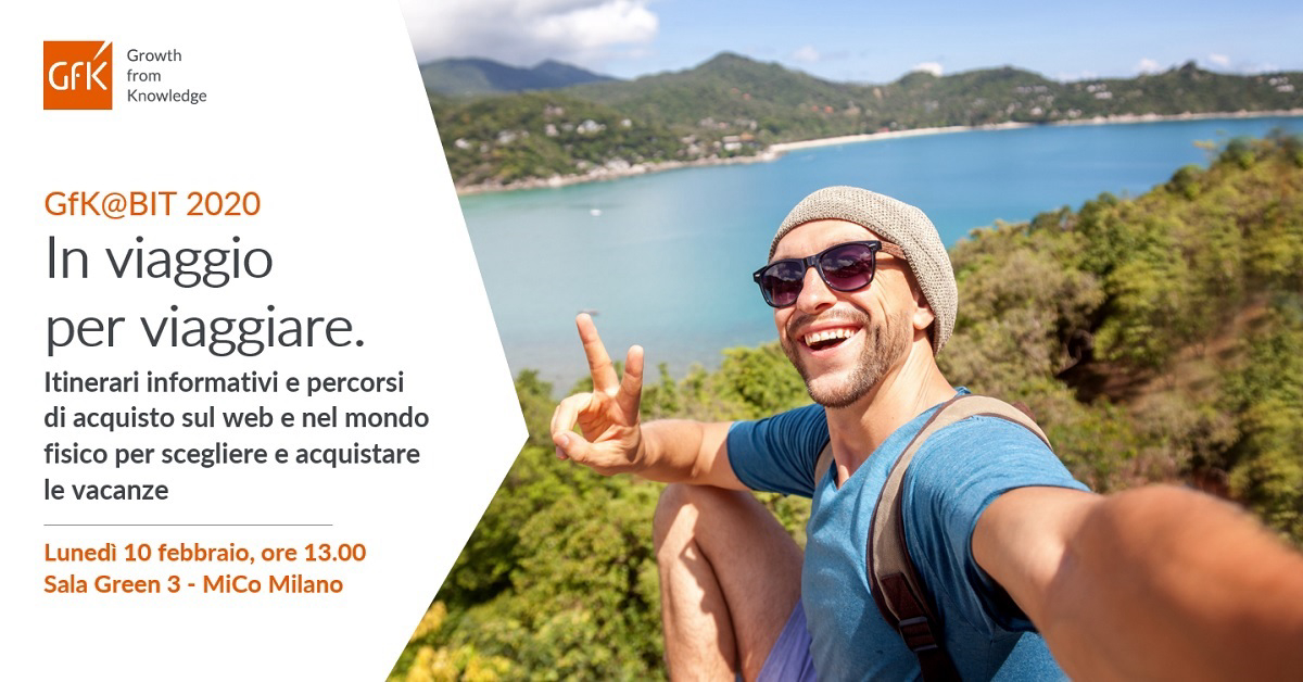 Immagine nel contenuto 3 di GfK partecipa a BIT 2020 con il convegno &ldquo;In viaggio per viaggiare&rdquo;