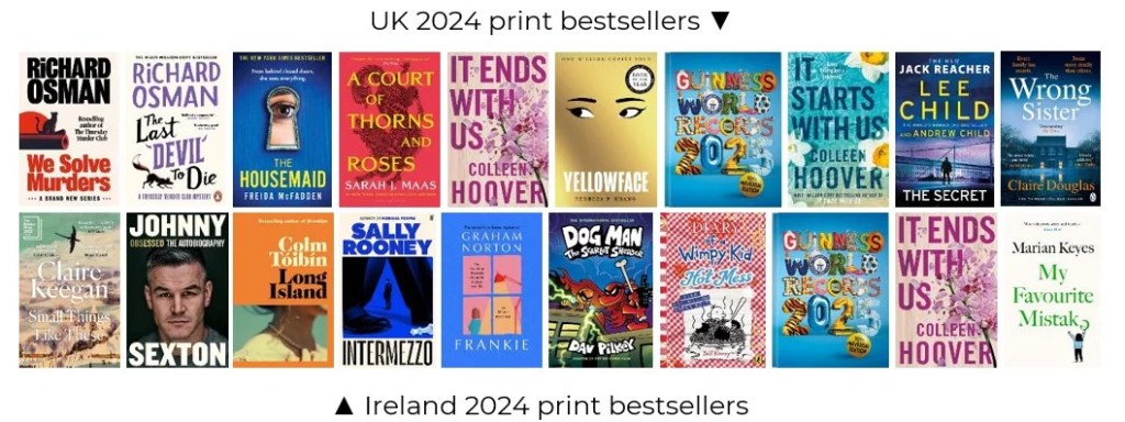 Inline image 2 for Bestsellers & trends in the UK & Ireland in 2024