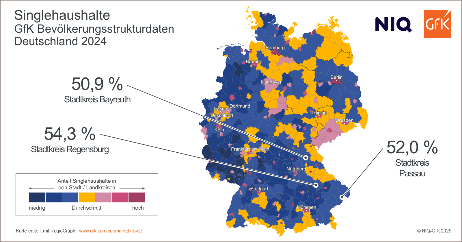 Bild im Inhalt 2 zu Bild des Monats: Singlehaushalte, Deutschland 2024