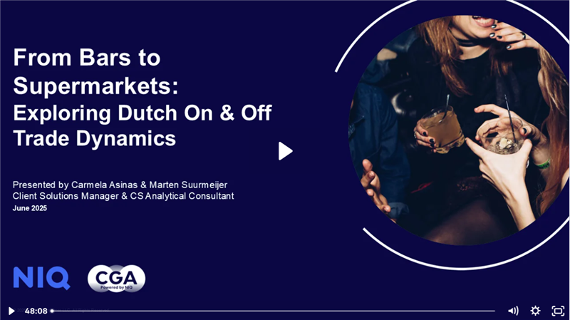 Inline image 1 for From Bars to Supermarkets: Exploring Dutch On & Off Trade Dynamics