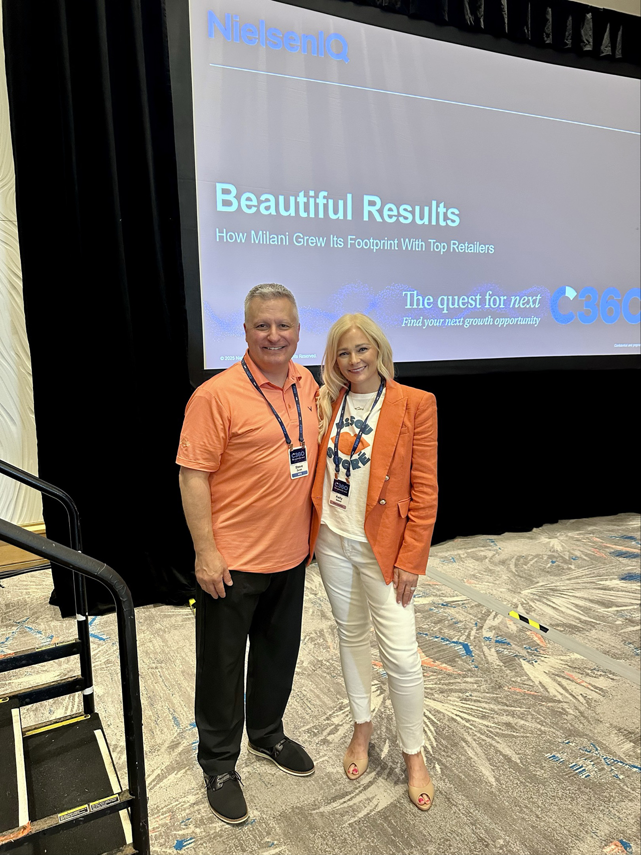 Steve Zurek and Kelly Sobol at C360