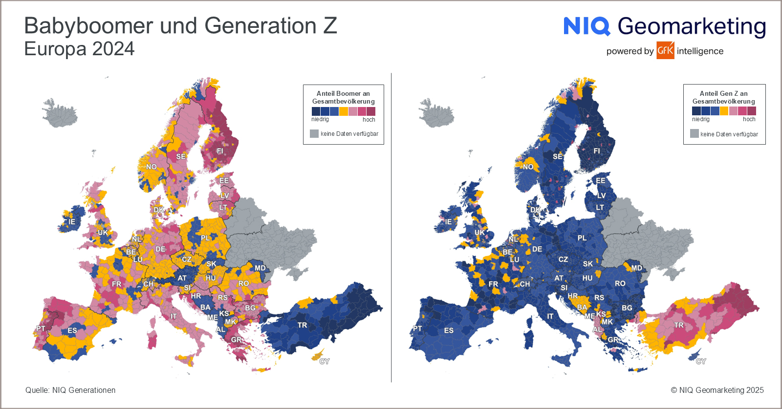 Bild im Inhalt 2 zu Bild des Monats: Babyboomer und Generation Z, Europa 2024