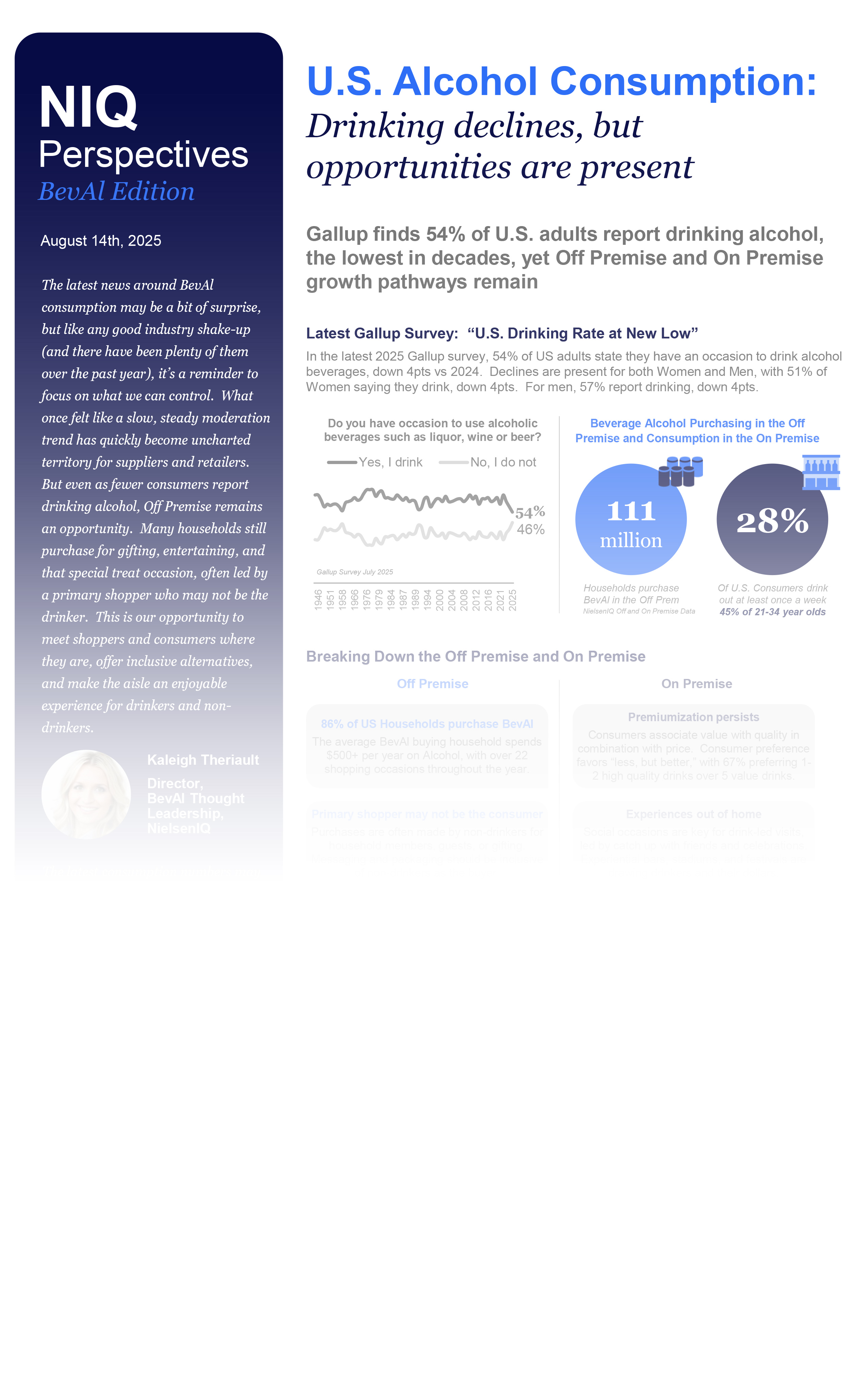 Inline image 1 for U.S. Alcohol Consumption: Drinking declines, but opportunities are present