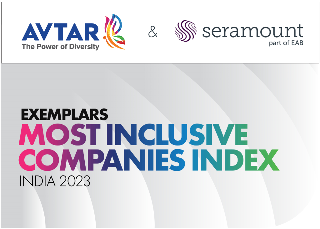 Avatar The Power of Diversity & Seramount part of EAB Exemplars Most Inclusive Companies Index INDIA 2023
