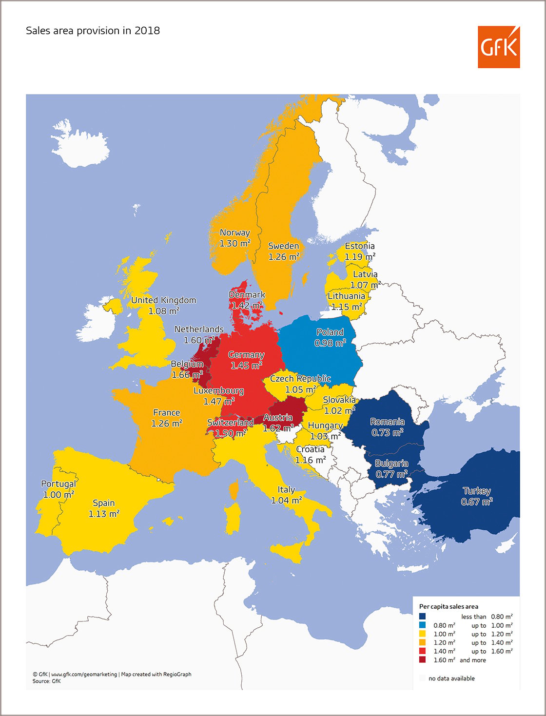 Inline image 1 for Map of the Month: Sales area provision, Europe 2018