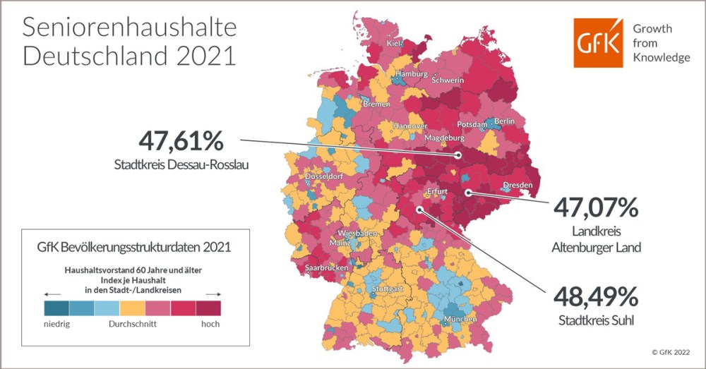 Hero-Bild zu Bild des Monats: Seniorenhaushalte, Deutschland 2021
