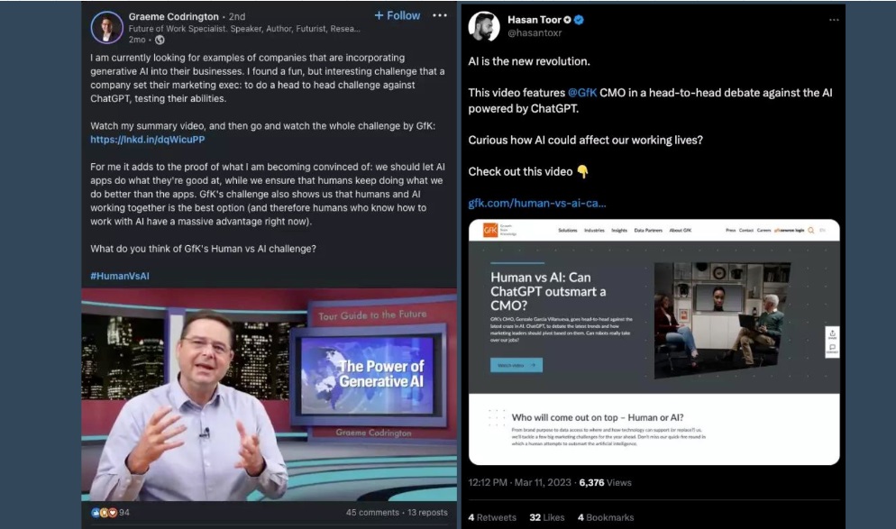 Gallery image 1 for Trailblazing Human vs AI debate wins award