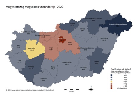 Inline image 3 for GfK Vásárlóerő 2022 sajtóközlemény