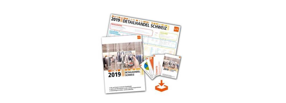 Hero-Bild zu Dokumentation Detailhandel Schweiz 2019: jetzt verfügbar!