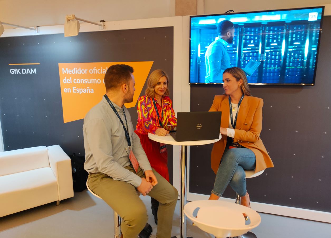 Imagen dentro del contenido 9 de GfK, una de las protagonistas de AEDEMO TV 2023