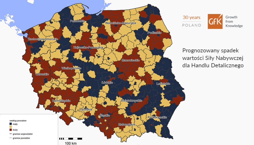 Hero image for Po zakończeniu okresu izolacji wydatki polskich konsumentów w handlu mogą spaść o niemal 25 proc.