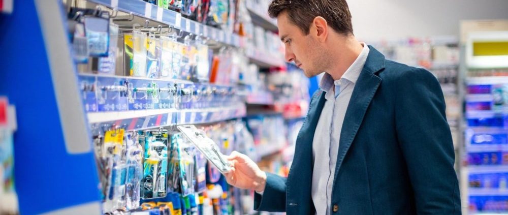men supermarket