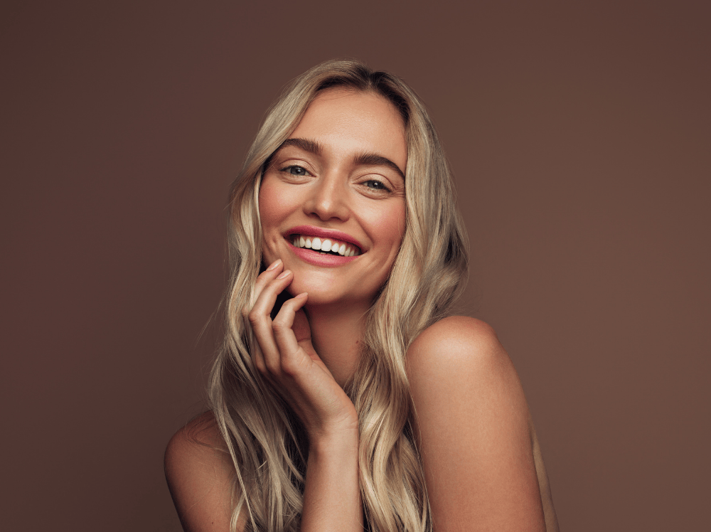girl smiling