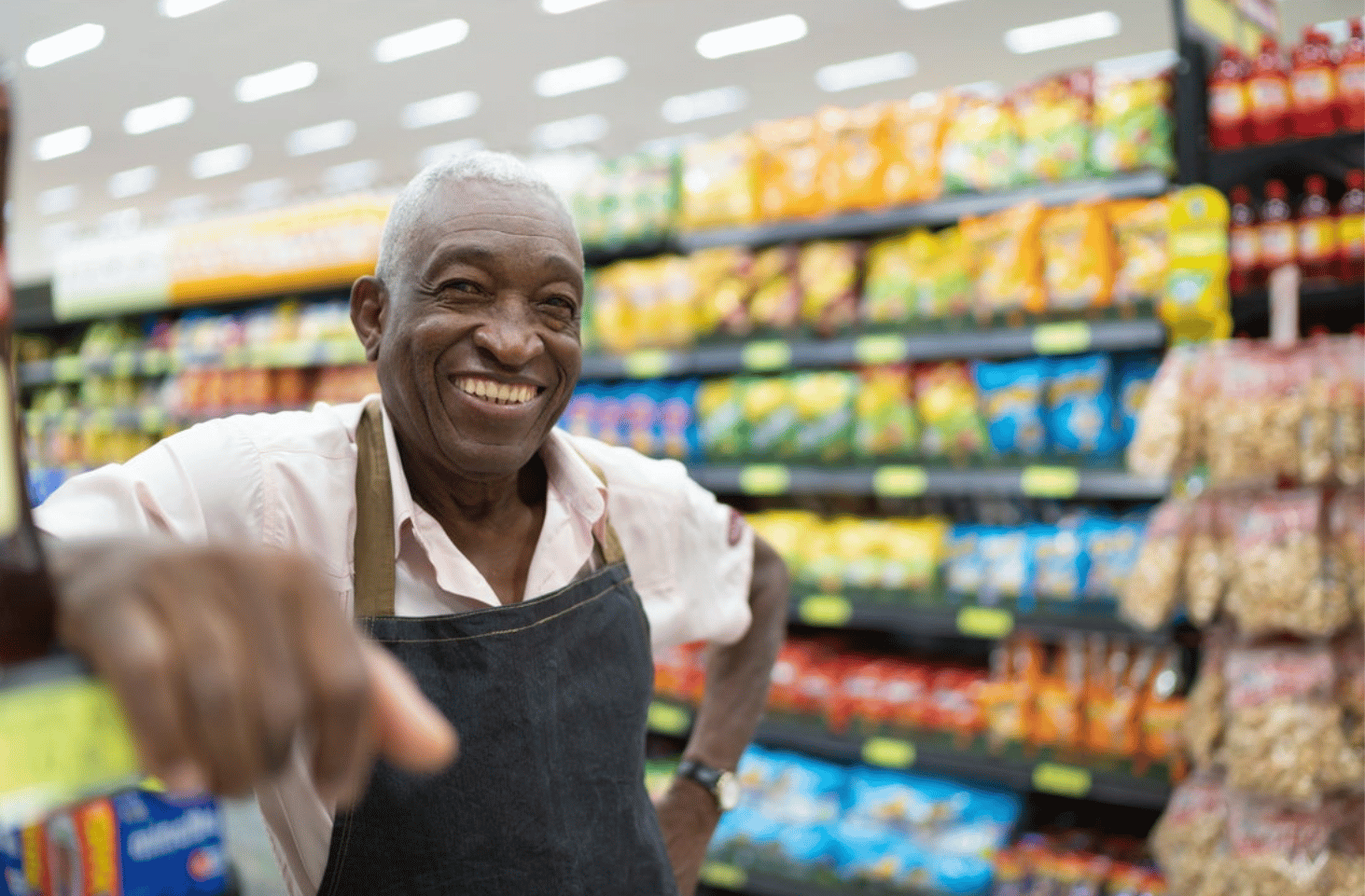 african american shop owner