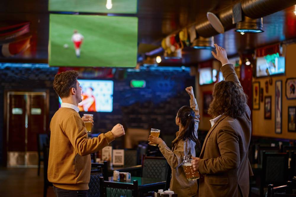 people watching the world cup
