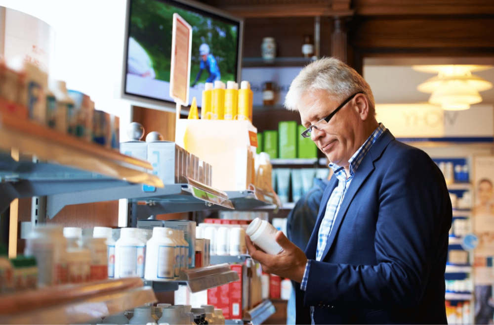 old man in the store