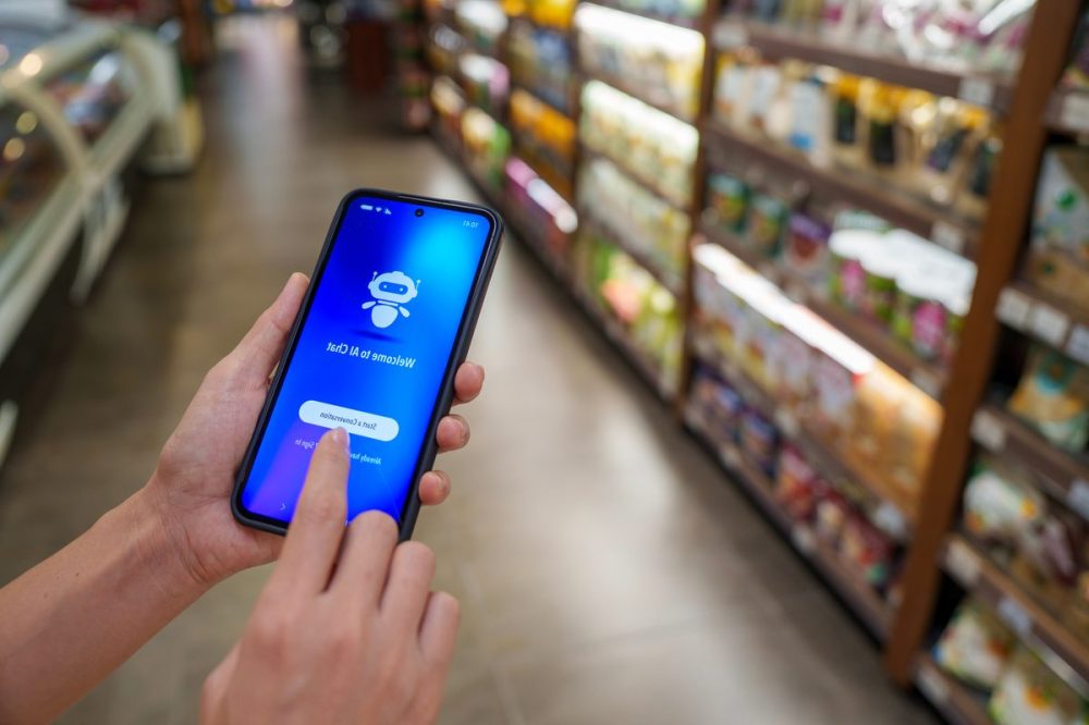 ai tool in a supermarket